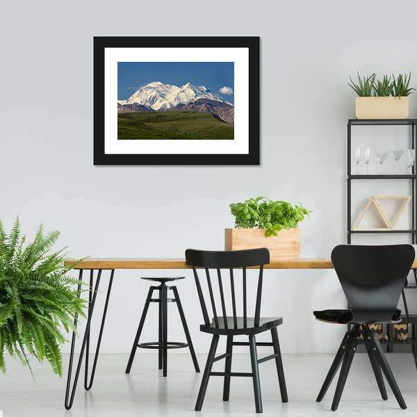 Mount Mckinley Canvas Wall Art-3 Horizontal-Gallery Wrap-25" x 16"-Tiaracle