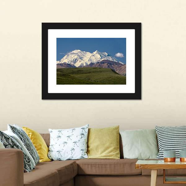 Mount Mckinley Canvas Wall Art-3 Horizontal-Gallery Wrap-25" x 16"-Tiaracle