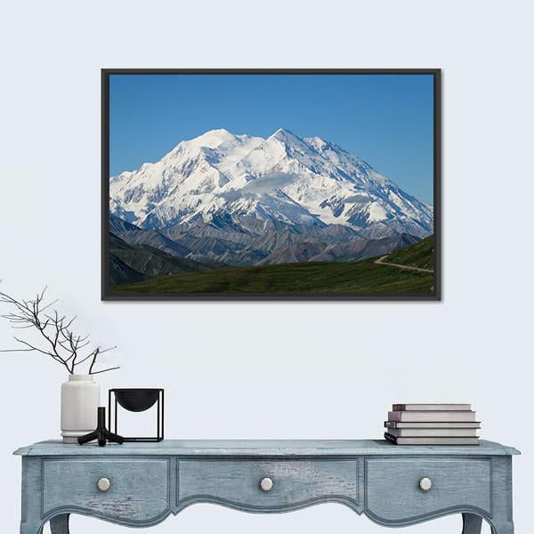 Mt McKinley Canvas Wall Art-3 Horizontal-Gallery Wrap-25" x 16"-Tiaracle