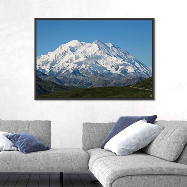 Mt McKinley Canvas Wall Art-3 Horizontal-Gallery Wrap-25" x 16"-Tiaracle