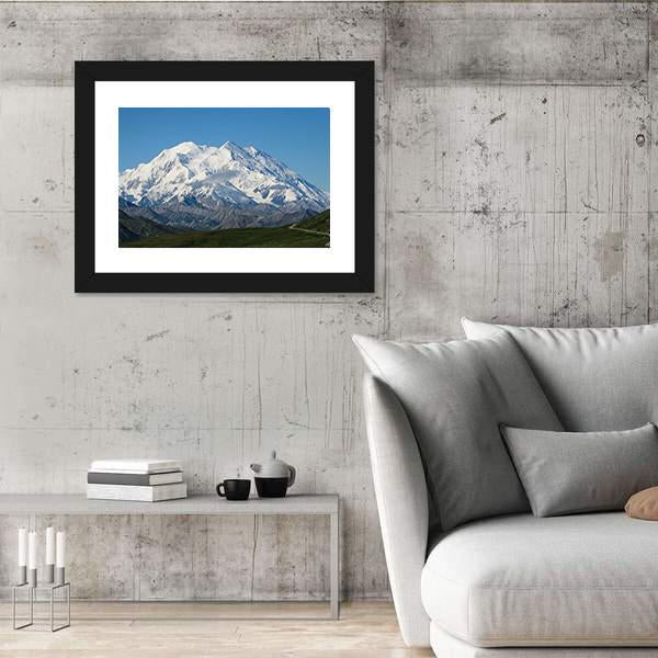 Mt McKinley Canvas Wall Art-3 Horizontal-Gallery Wrap-25" x 16"-Tiaracle