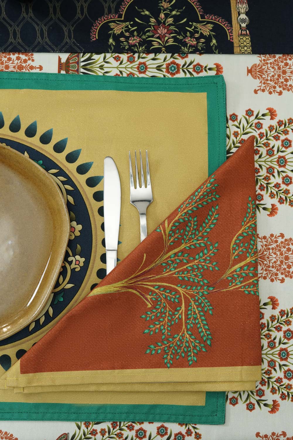 Mughal Era - Napkins (Set of 4)