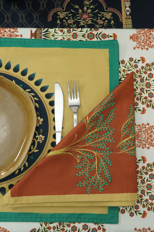 Mughal Era - Napkins (Set of 4)