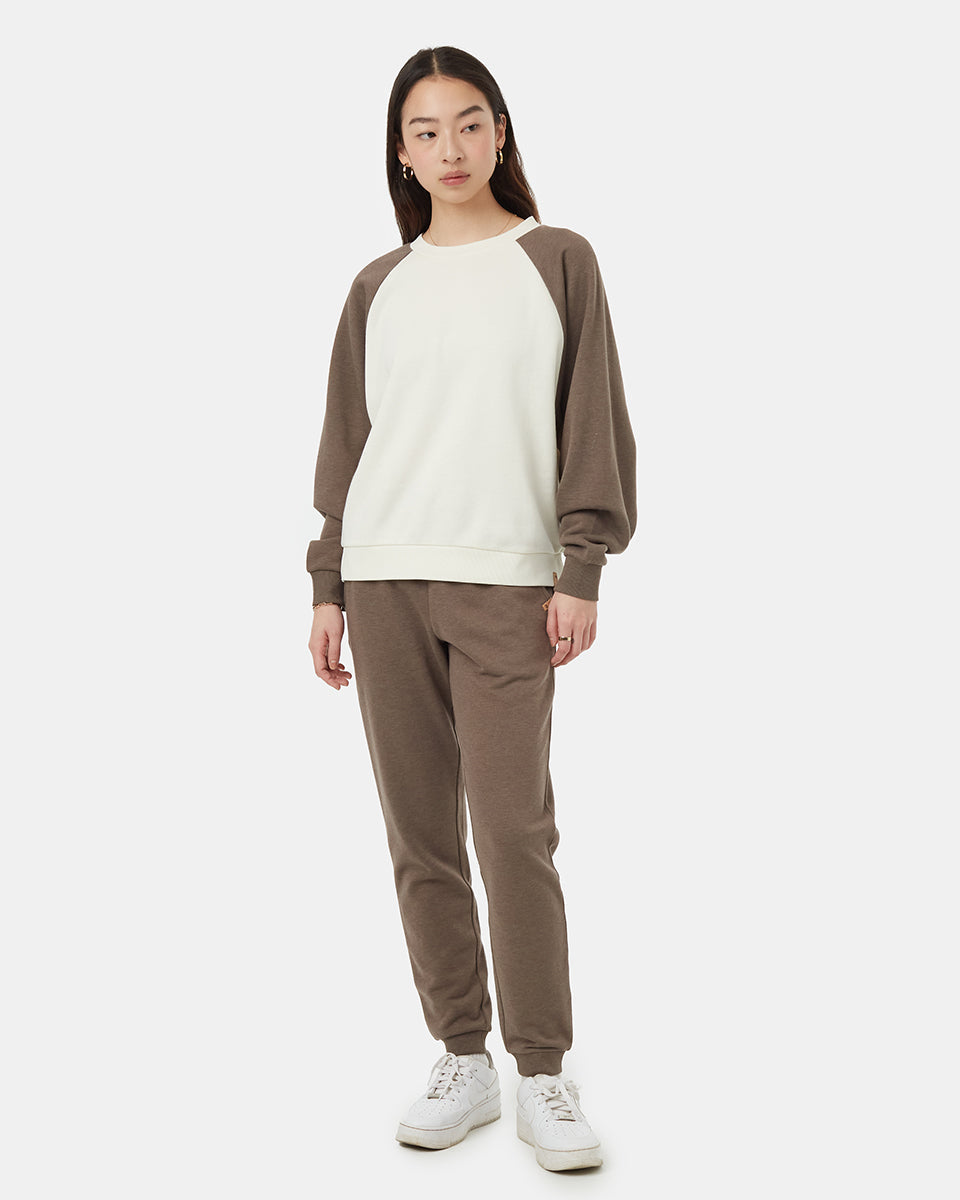 Treefleece Oversized Raglan Crew