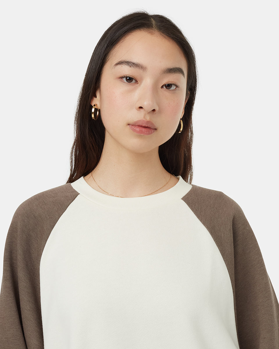 Treefleece Oversized Raglan Crew