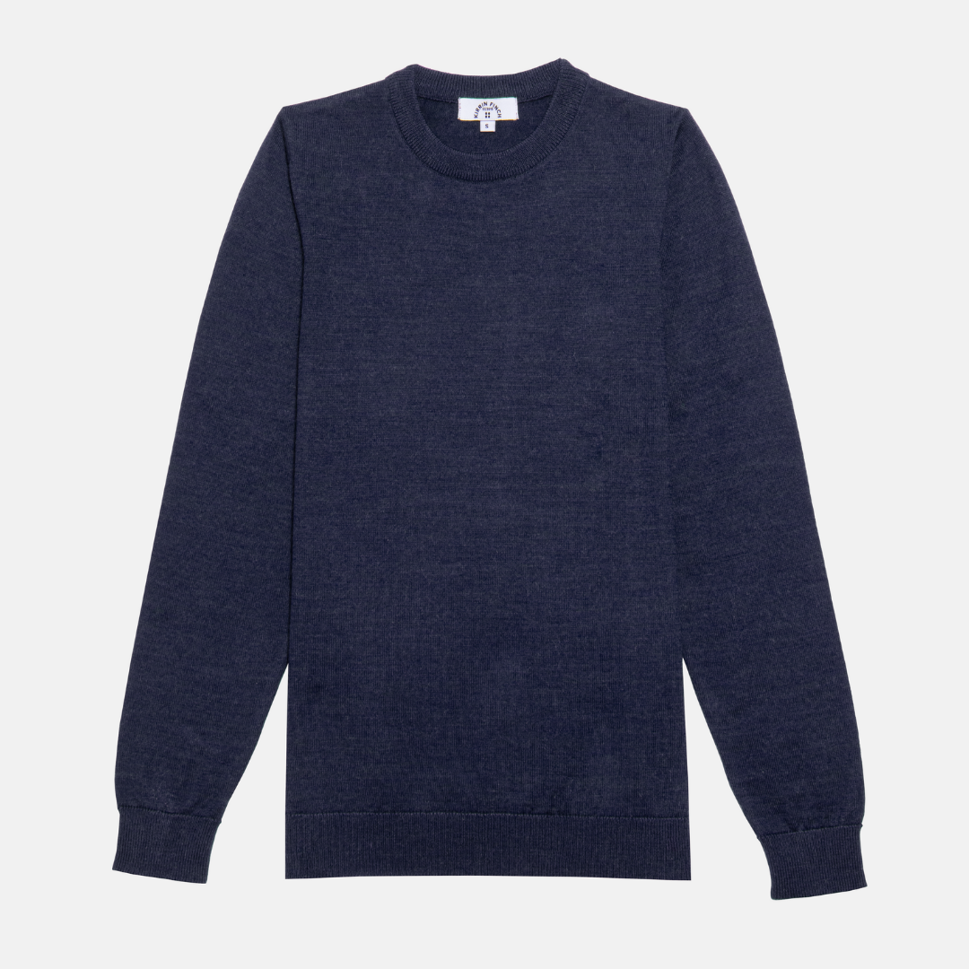 The Vasa Navy Crewneck Sweater