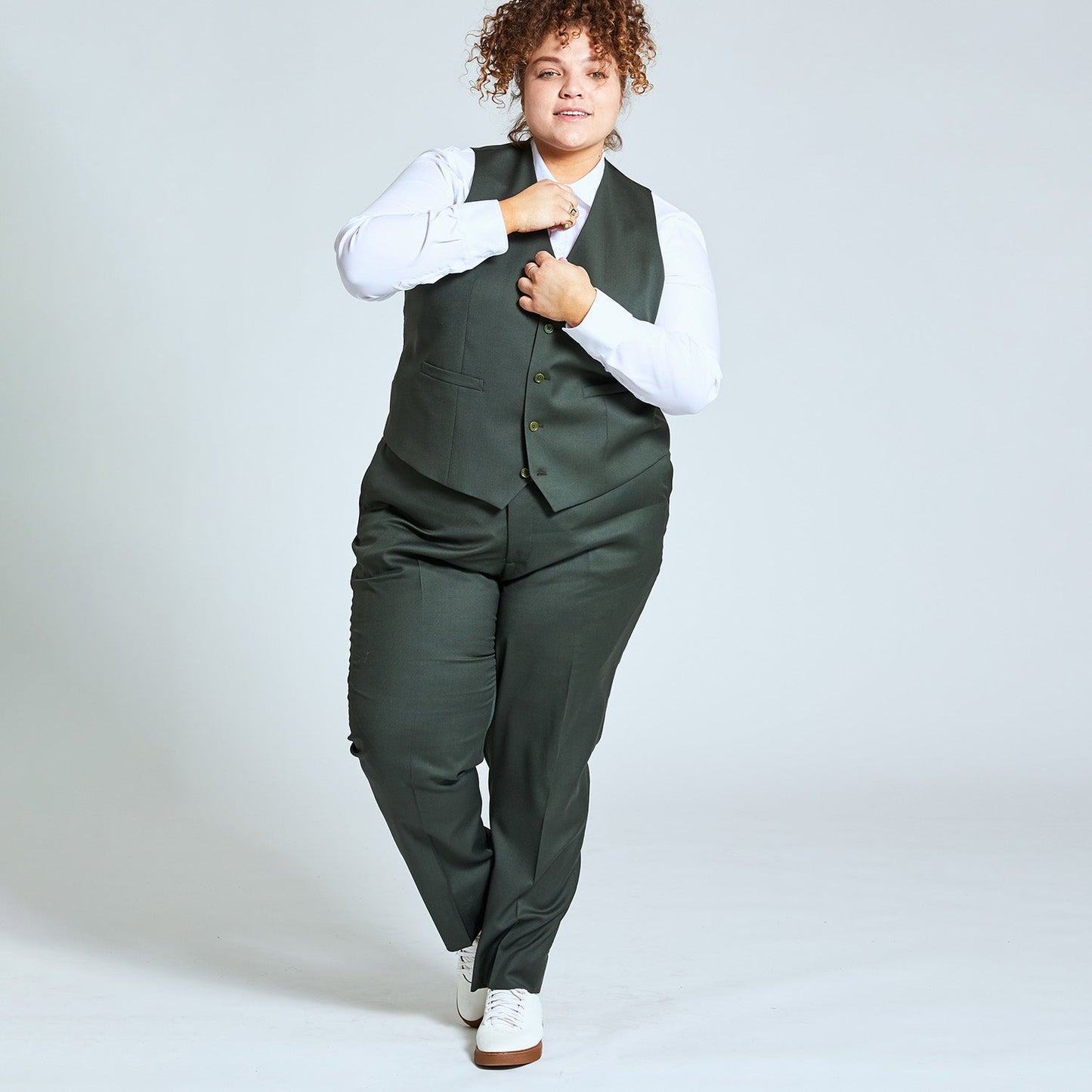 The Georgie Olive Dress Pants