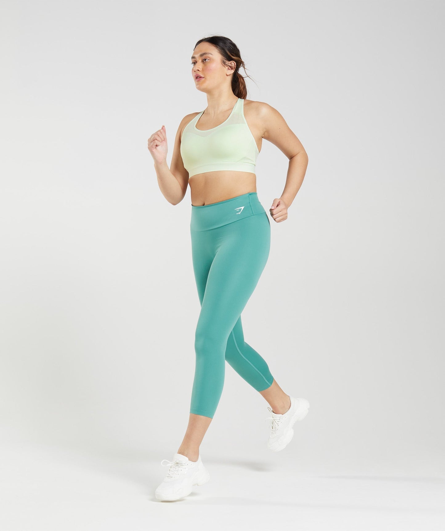 Gymshark Open Back Sports Bra - Cucumber Green