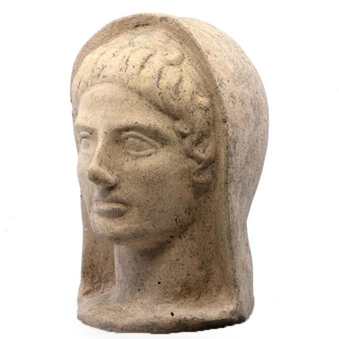 ایک نوجوان کا ایک Etruscan ٹیراکوٹا کے سربراہ ، CA. چوتھی صدی قبل مسیح