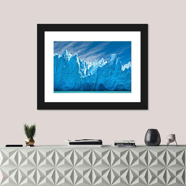 Perito Moreno Glacier Patagonia Argentina Canvas Wall Art-1 Piece-Framed Print-20" x 16"-Tiaracle