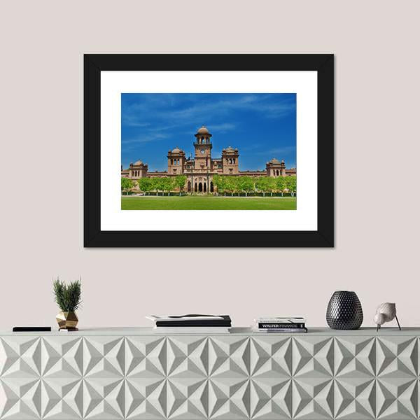 Peshawar University Pakistan Canvas Wall Art-1 Piece-Framed Print-20" x 16"-Tiaracle