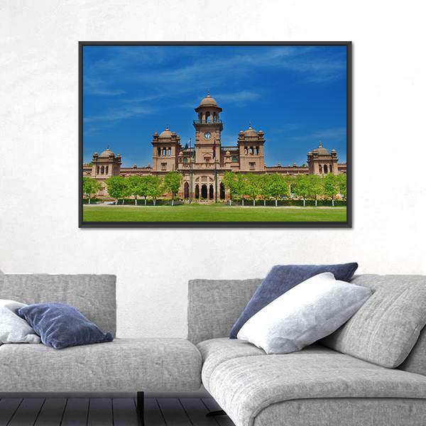 Peshawar University Pakistan Canvas Wall Art-3 Horizontal-Gallery Wrap-25" x 16"-Tiaracle