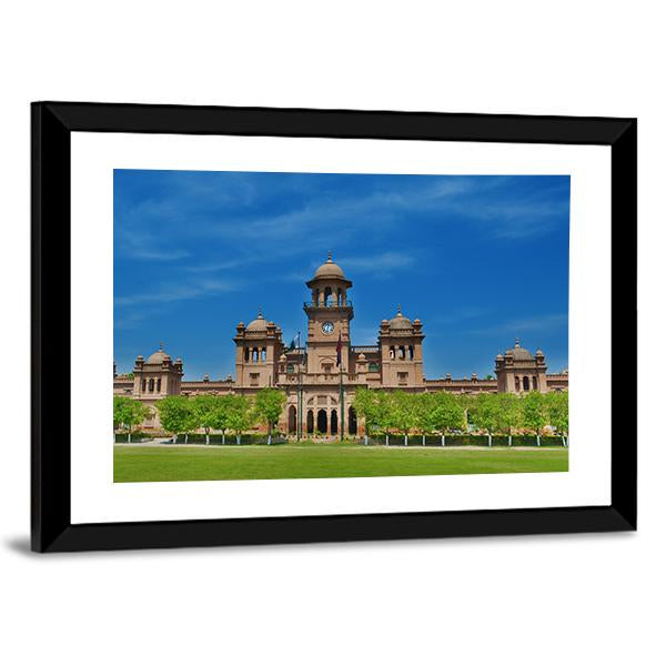 Peshawar University Pakistan Canvas Wall Art-3 Horizontal-Gallery Wrap-25" x 16"-Tiaracle