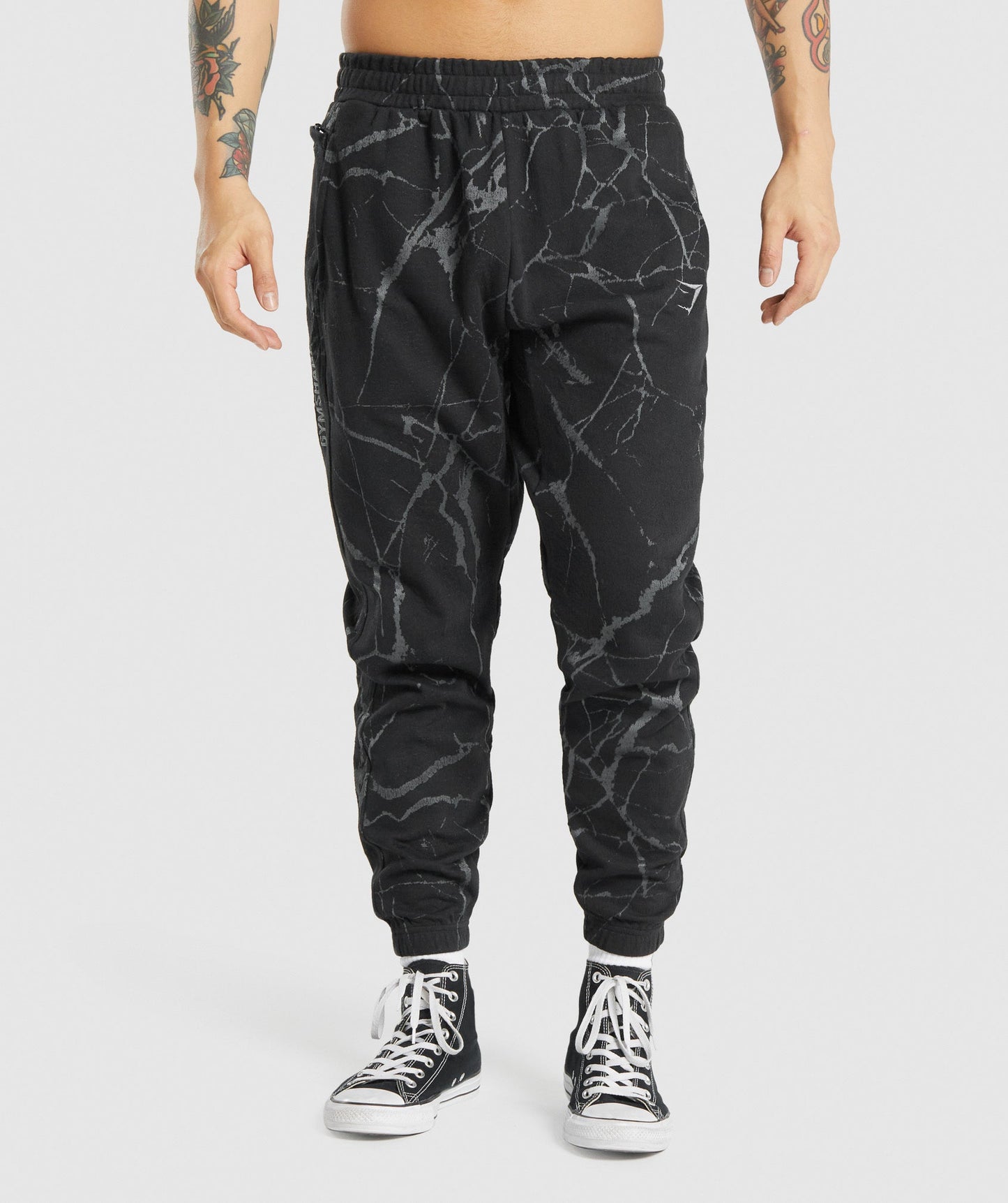 Gymshark Power Joggers - Schwarzer Druck