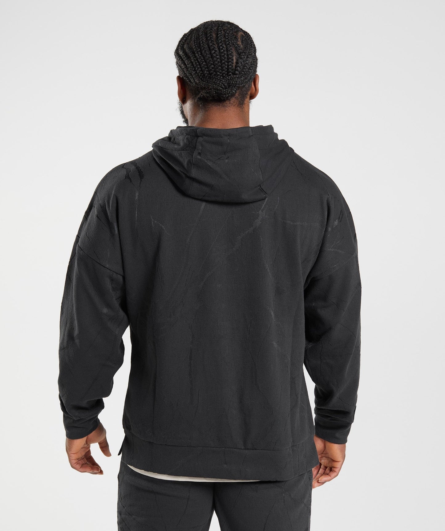 Gymshark Power Zip Hoodie - Black Print