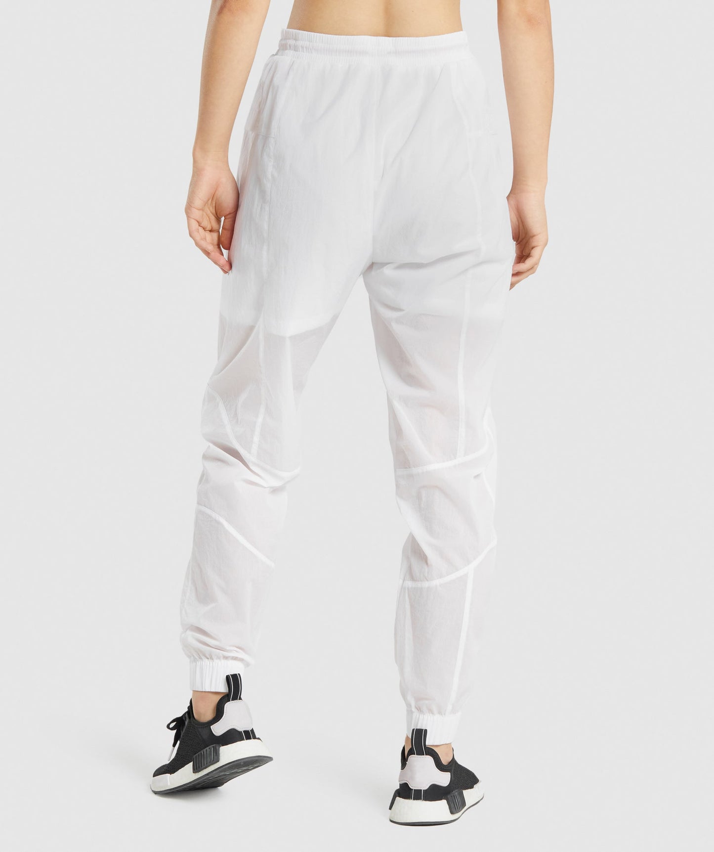 Gymshark Pulse gewebte Jogger - Weiß