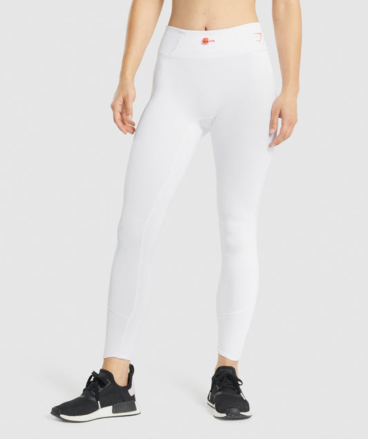 Gymshark Pulse Leggings - Weiß