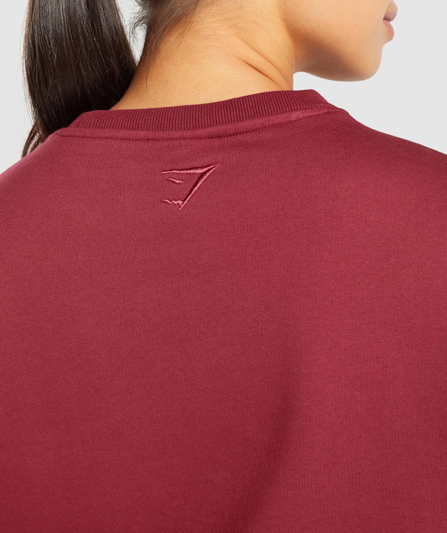 Gymshark Pulse Pullover - Burgund