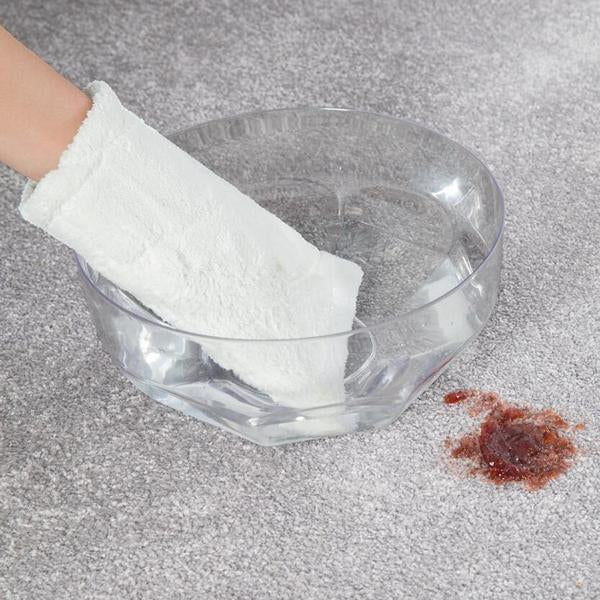 पानी शोषक दस्ताने सफाई कपड़ा (2 पीसी)