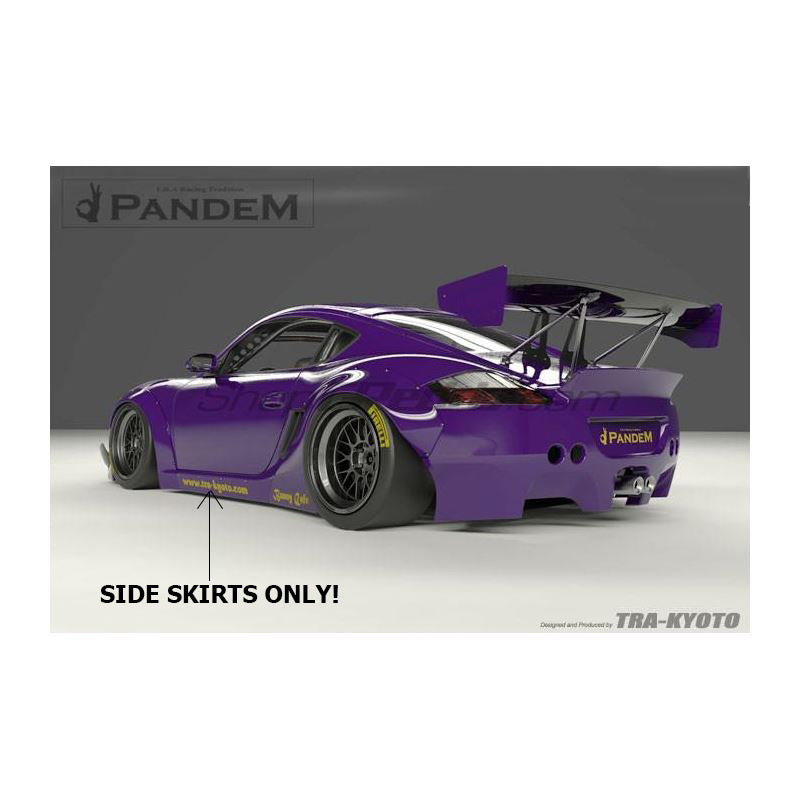 GReddy 09-12 Porsche Cayman Pandem Rocket Bunny Side Skirts Only (gre17090504)