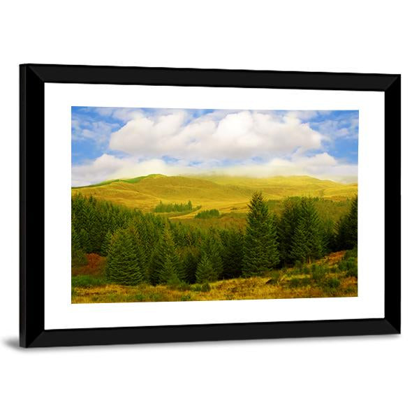 Queen Elizabeth Forest Park Canvas Wall Art-3 Horizontal-Gallery Wrap-25" x 16"-Tiaracle