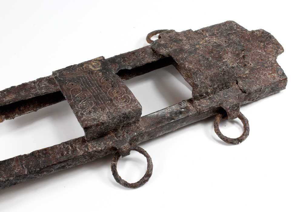 An Important Iberian Antenna Hilt Short Sword and Scabbard, ca. 4th - 3rd century BCE