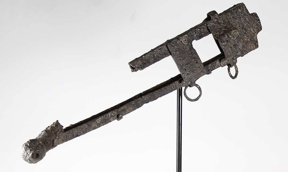 An Important Iberian Antenna Hilt Short Sword and Scabbard, ca. 4th - 3rd century BCE