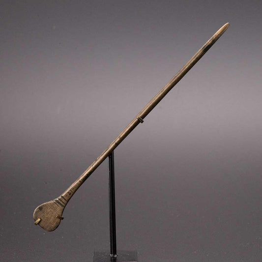 Ein römischer medizinischer Spatel/eine medizinische Sonde aus Bronze, Römische Kaiserzeit, ca. 2. - 4. Jahrhundert n. Chr.