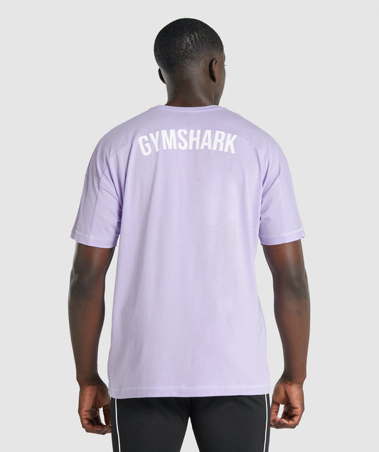 Gymshark Recess T -Shirt - hellviolett