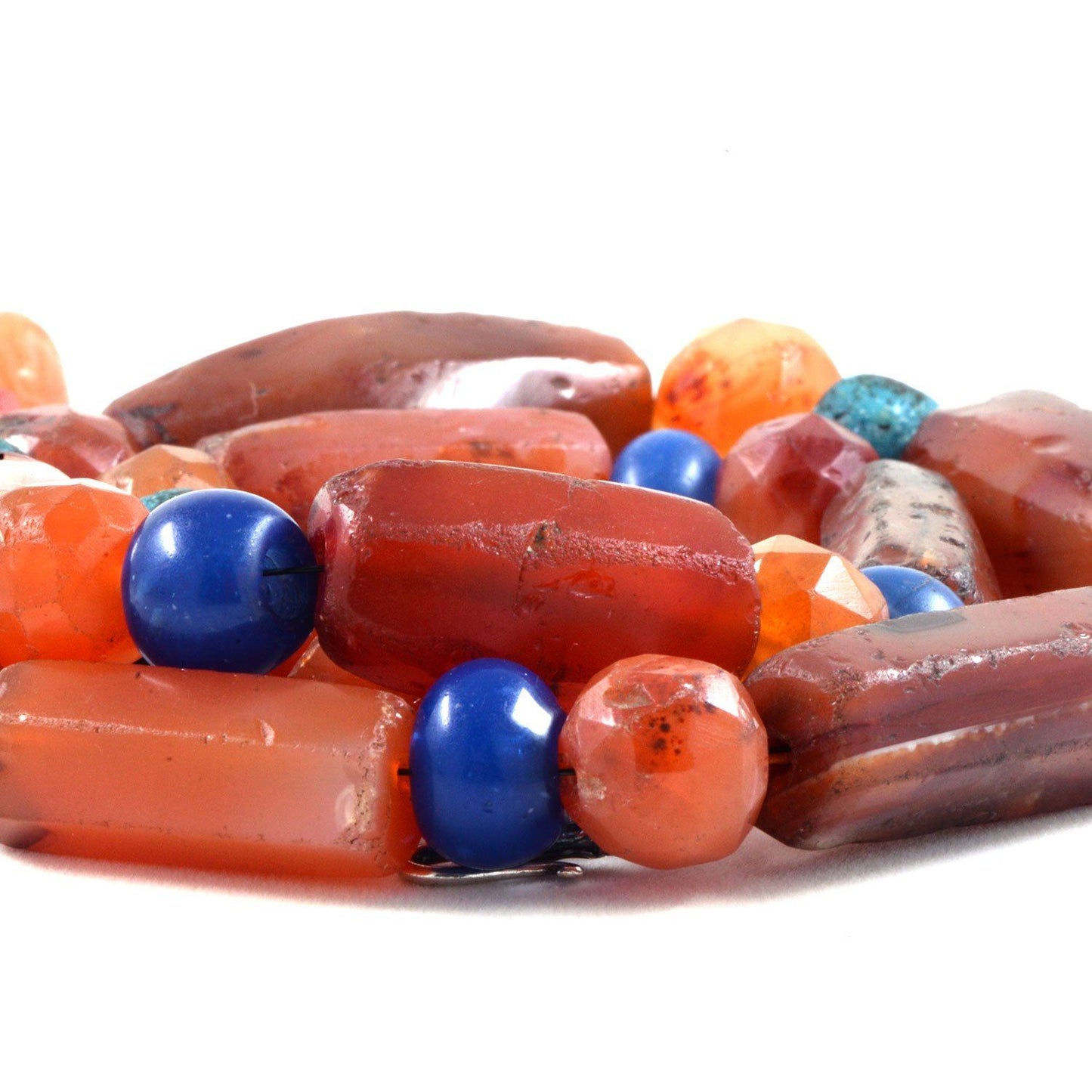 ایک رومن کارنیلین اور گلاس مالا کا ہار ، رومن امپیریل پیریڈ ، سی اے۔ تیسری - چوتھی صدی عیسوی