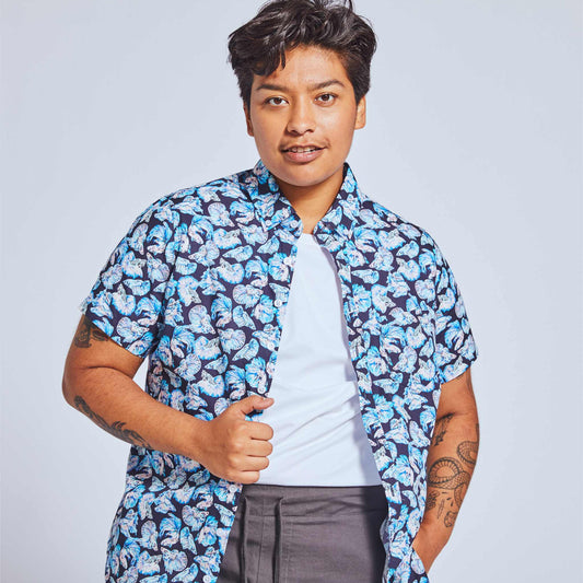 The Ray Betta Fish Short Sleeve Shirt