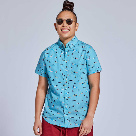 Das Ray Surfer Kurzarmhemd