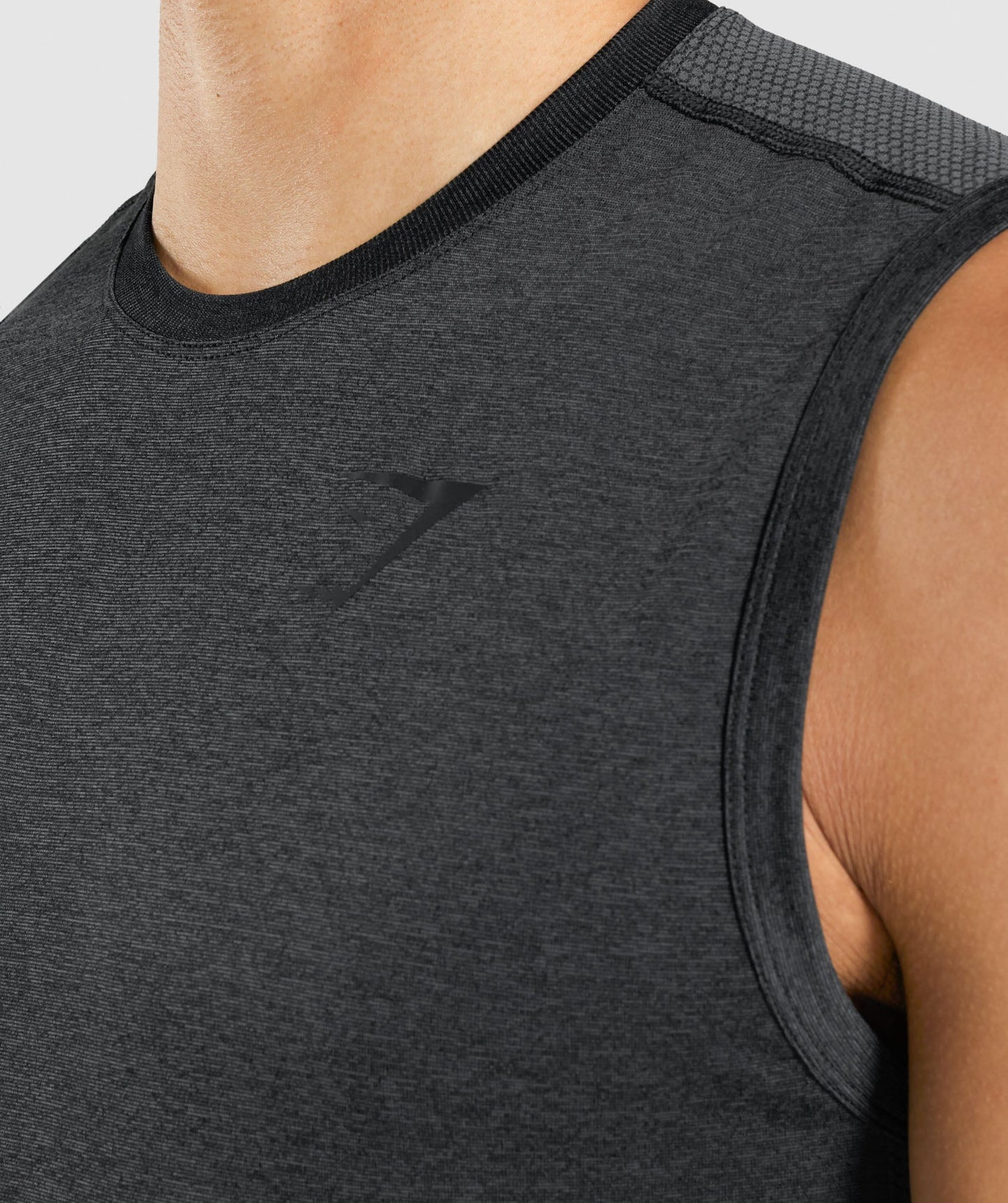 Gymshark regulieren Trainingstank - Schwarz