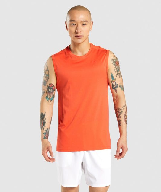 Gymshark regulieren Trainingstank - Orange