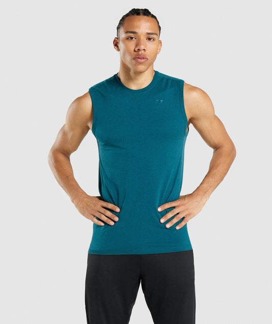 Gymshark regulieren Trainingstank - blaugrün
