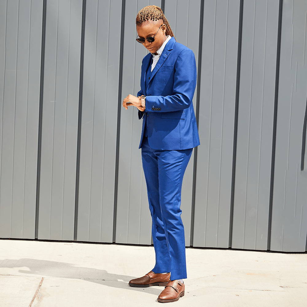 The Georgie Royal Blue Dress Pants