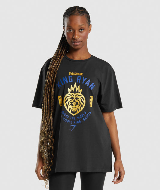 Gymshark Ryan Garcia T-Shirt - Black