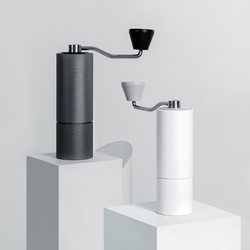 Timemore चेस्टनट C2 अपग्रेड मैनुअल कॉफी ग्राइंडर पोर्टेबल हाई क्वालिटी हैंड ग्राइंडर मिल के साथ डबल असर पोजिशनिंग