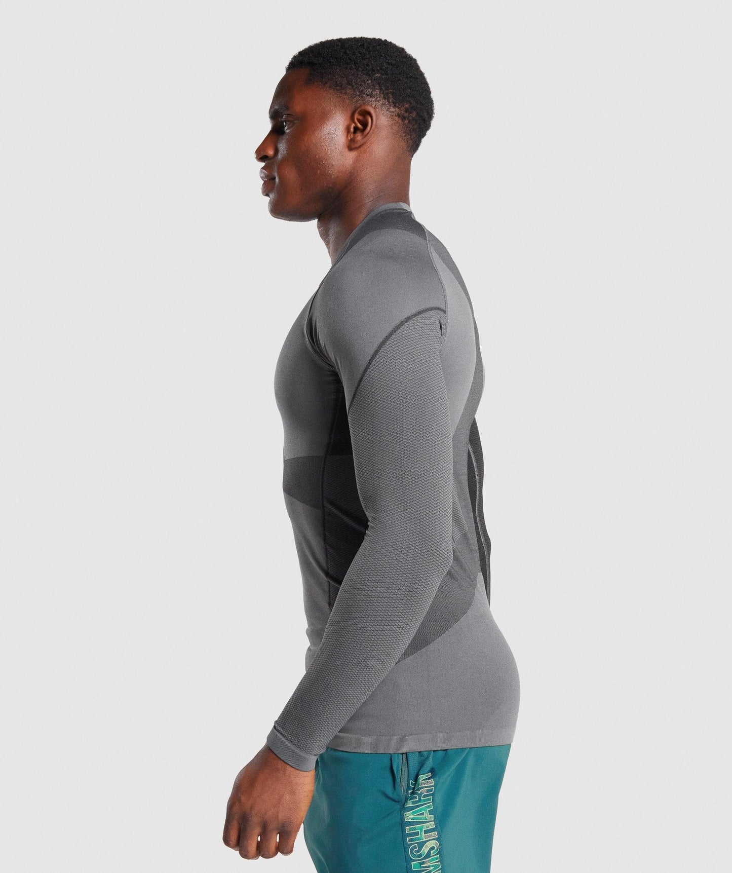 Gymshark Free Force Seamless Long Sleeve T -Shirt - grau