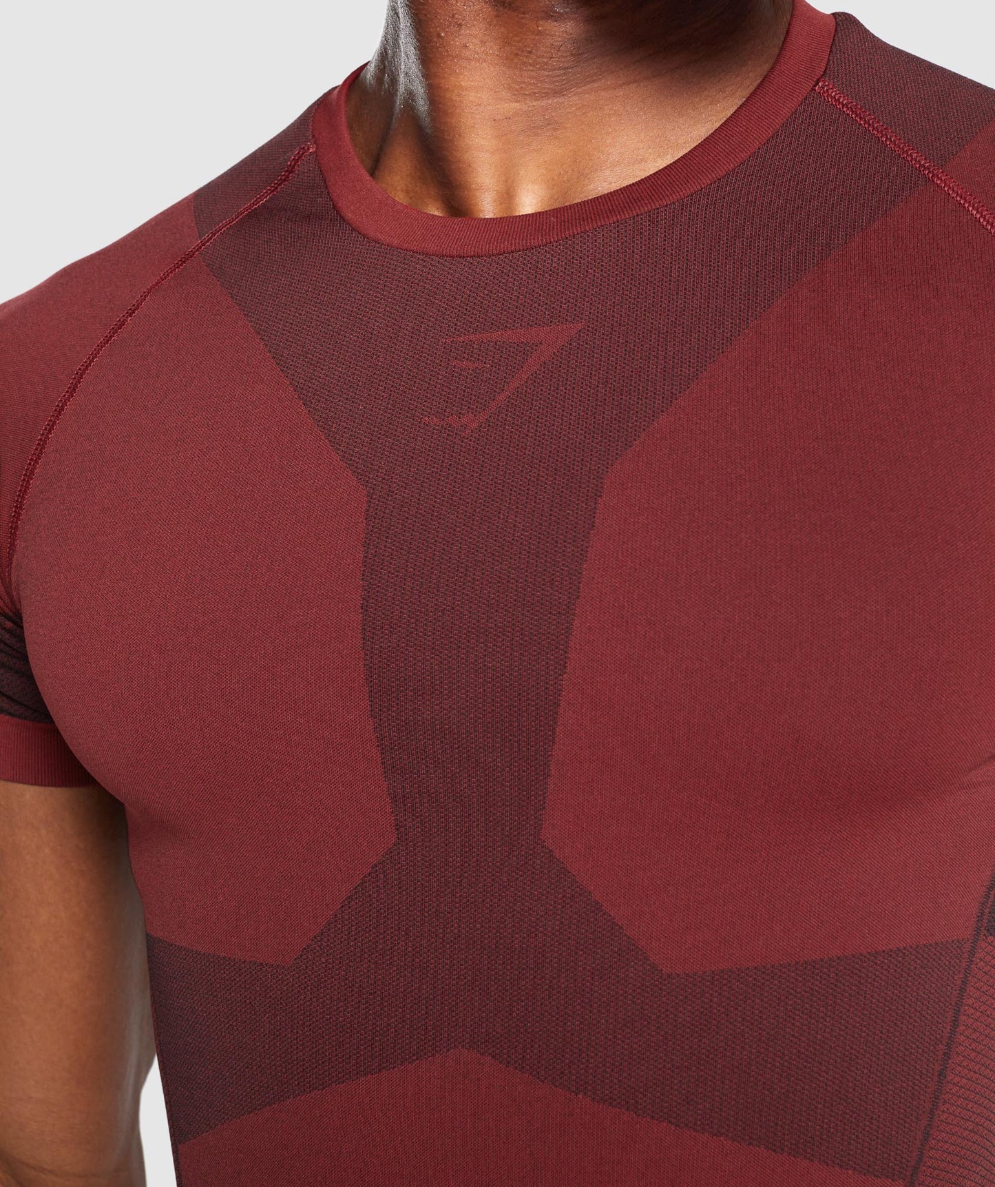Gymshark Free Force Nahtloses T -Shirt - Burgund
