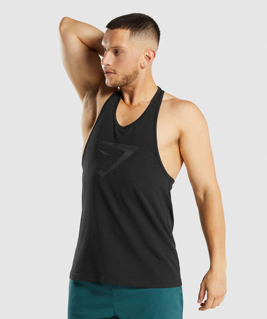 Gymshark Sharkhead Infill Stringer - schwarz