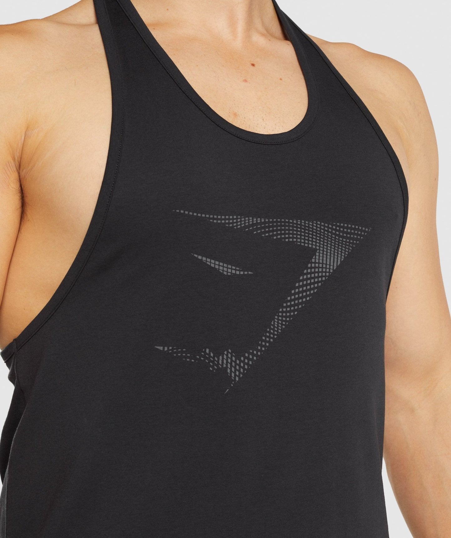 Gymshark Sharkhead Infill Stringer - schwarz