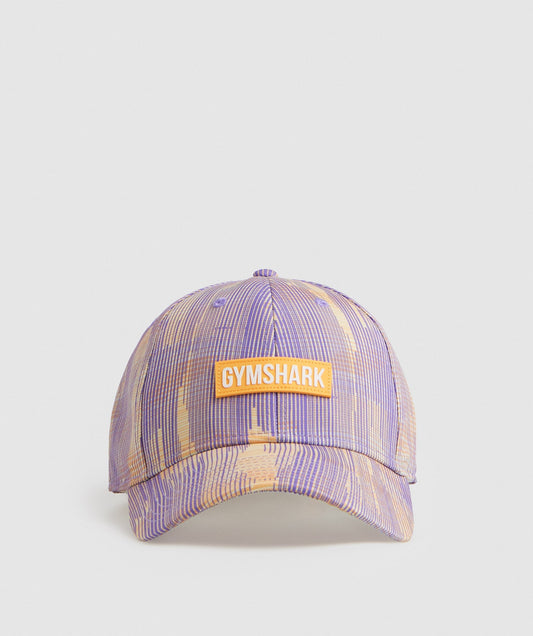 Gymshark Snapback - Apricot Orange Print
