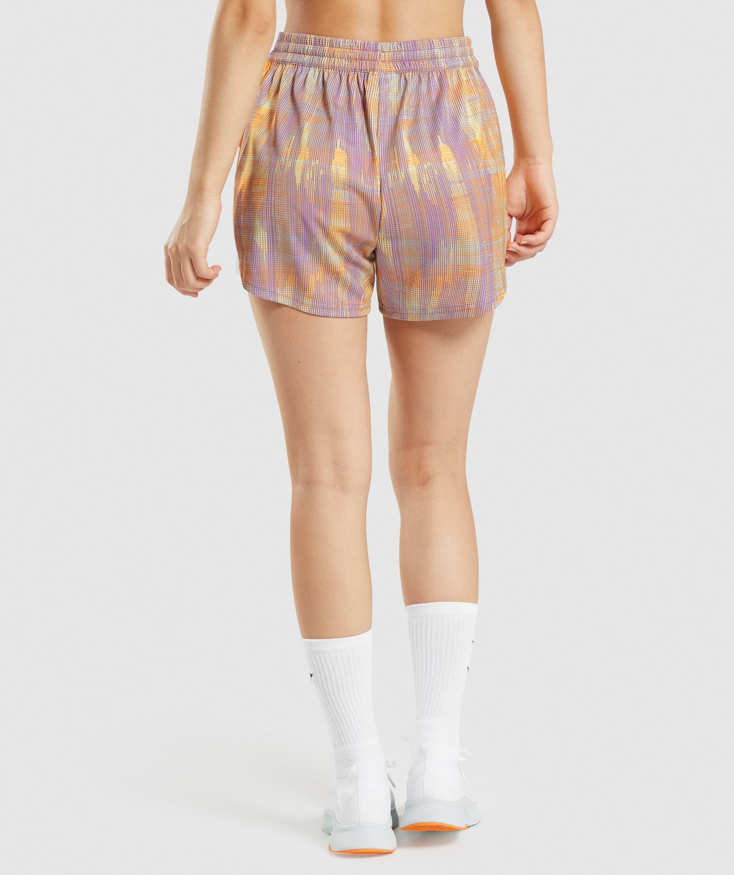 Gymshark Sport Loose Shorts - Orange Print