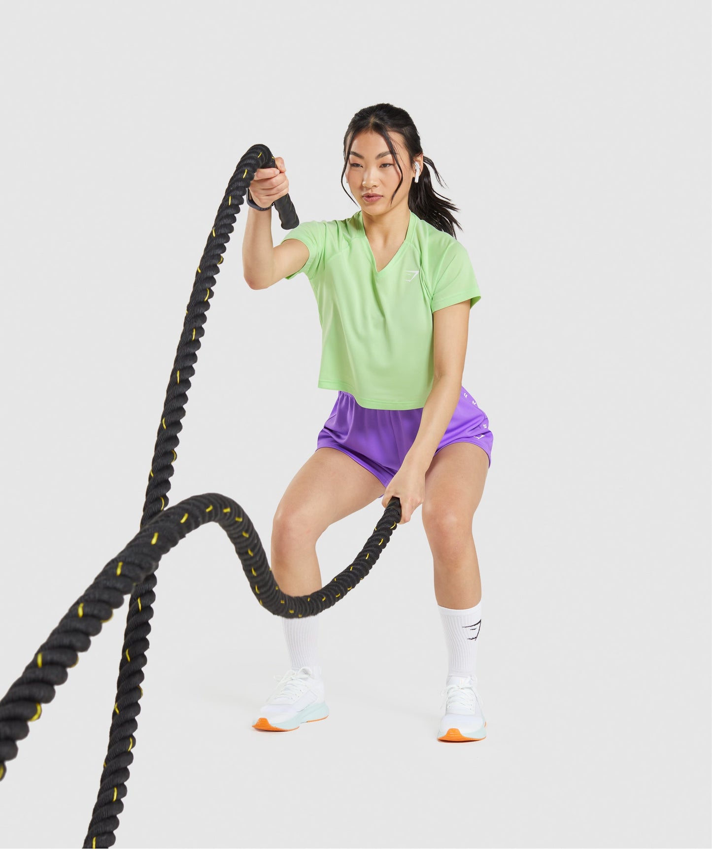 Gymshark Sport Midi T-Shirt - Bali Green