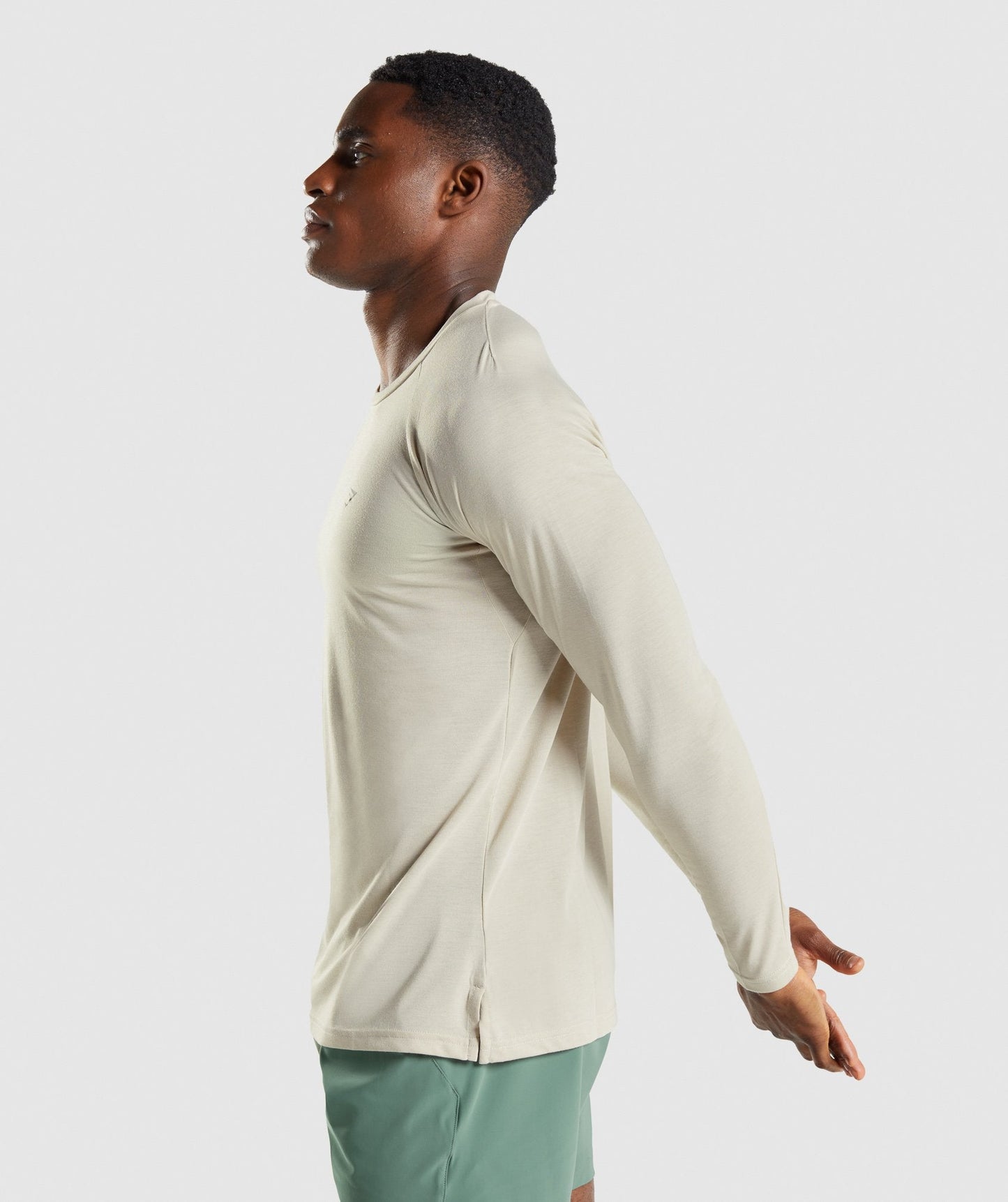 Gymshark Studio Long Sleeve T-Shirt - Grey