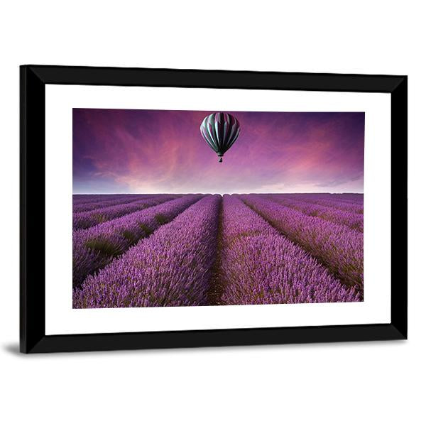 Summer Sunset Landscape Canvas Wall Art-3 Horizontal-Gallery Wrap-25" x 16"-Tiaracle