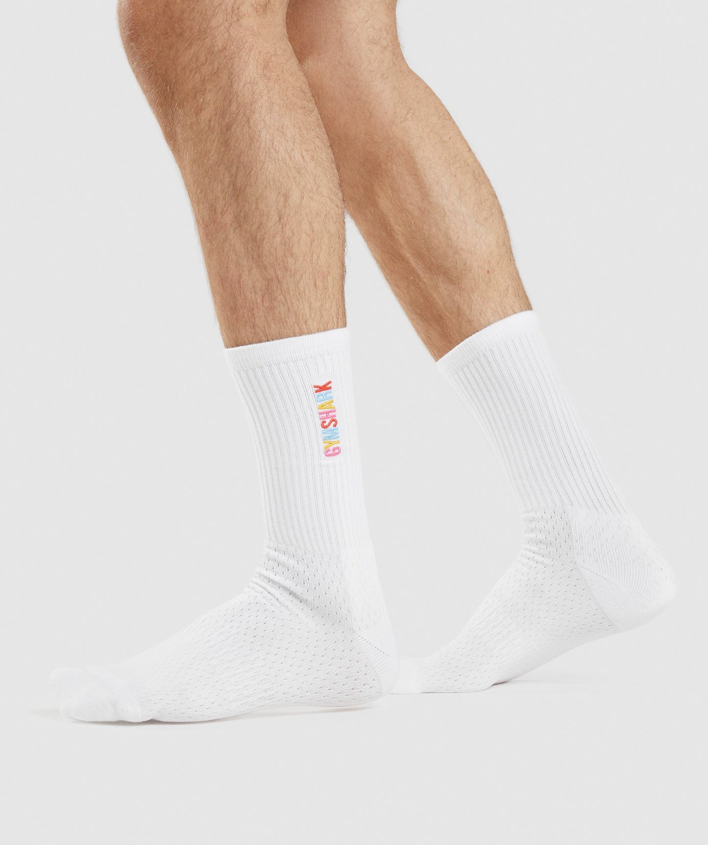 Gymshark Sundae Crew Socks - White