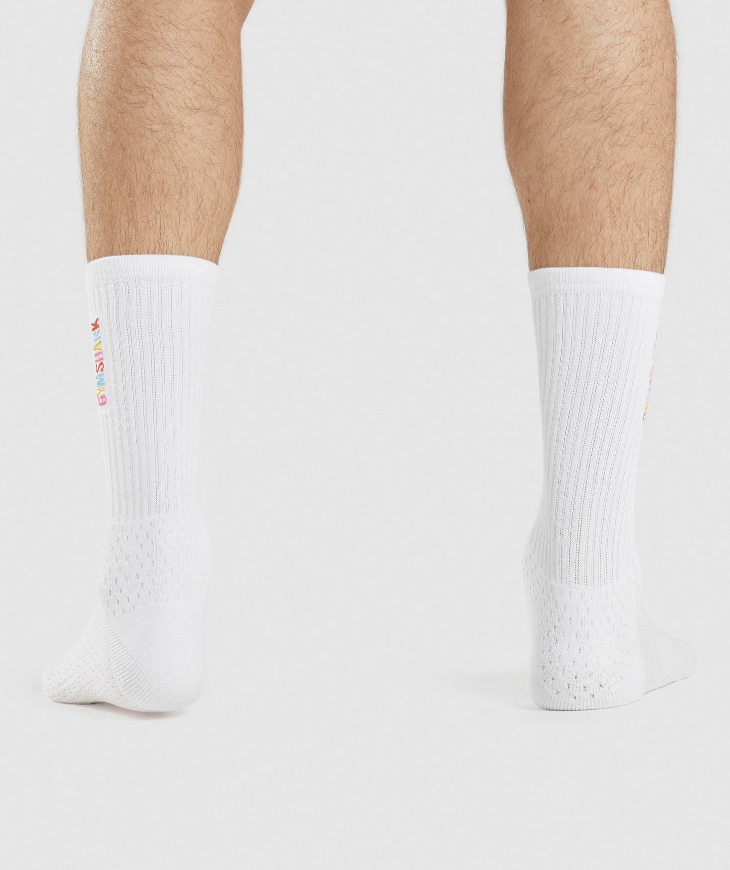 Gymshark Sundae Crew Socks - White