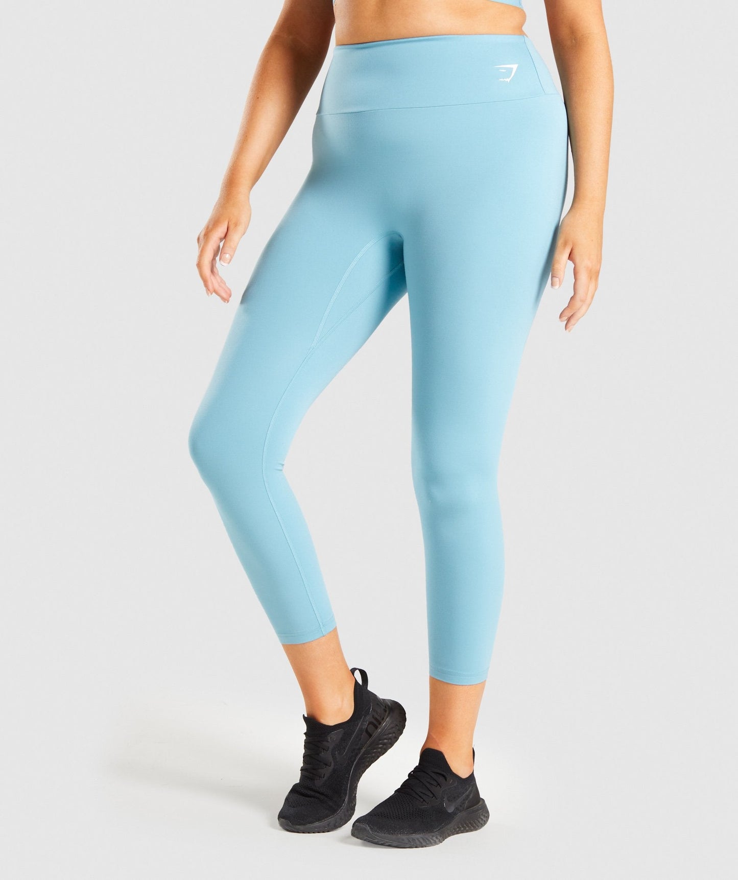 Gymshark Training 7/8 Leggings - Light Blue